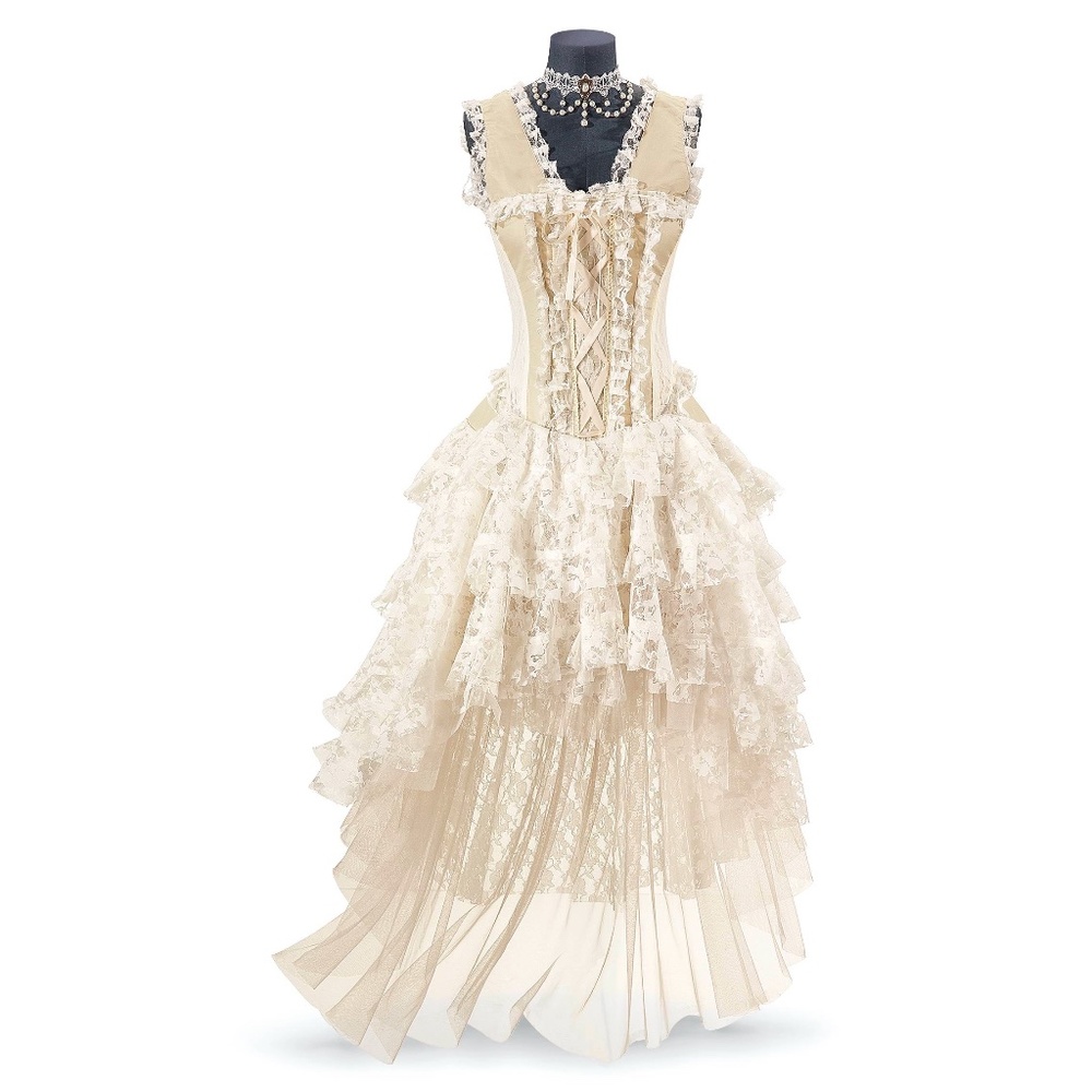 Gothic Corset Dress Steampunk Victorian